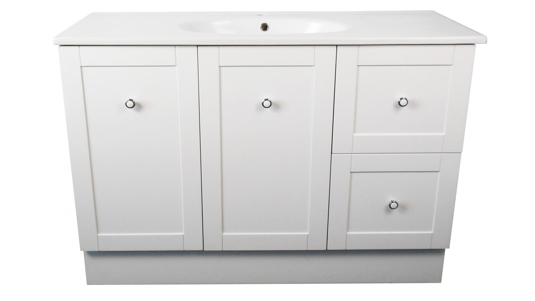 Ledin Hoxton 1200mm Vanity with Orion Top White Harvey Norman