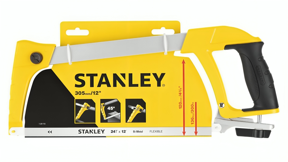Stanley Heavy Duty Hacksaw - 30.5cm