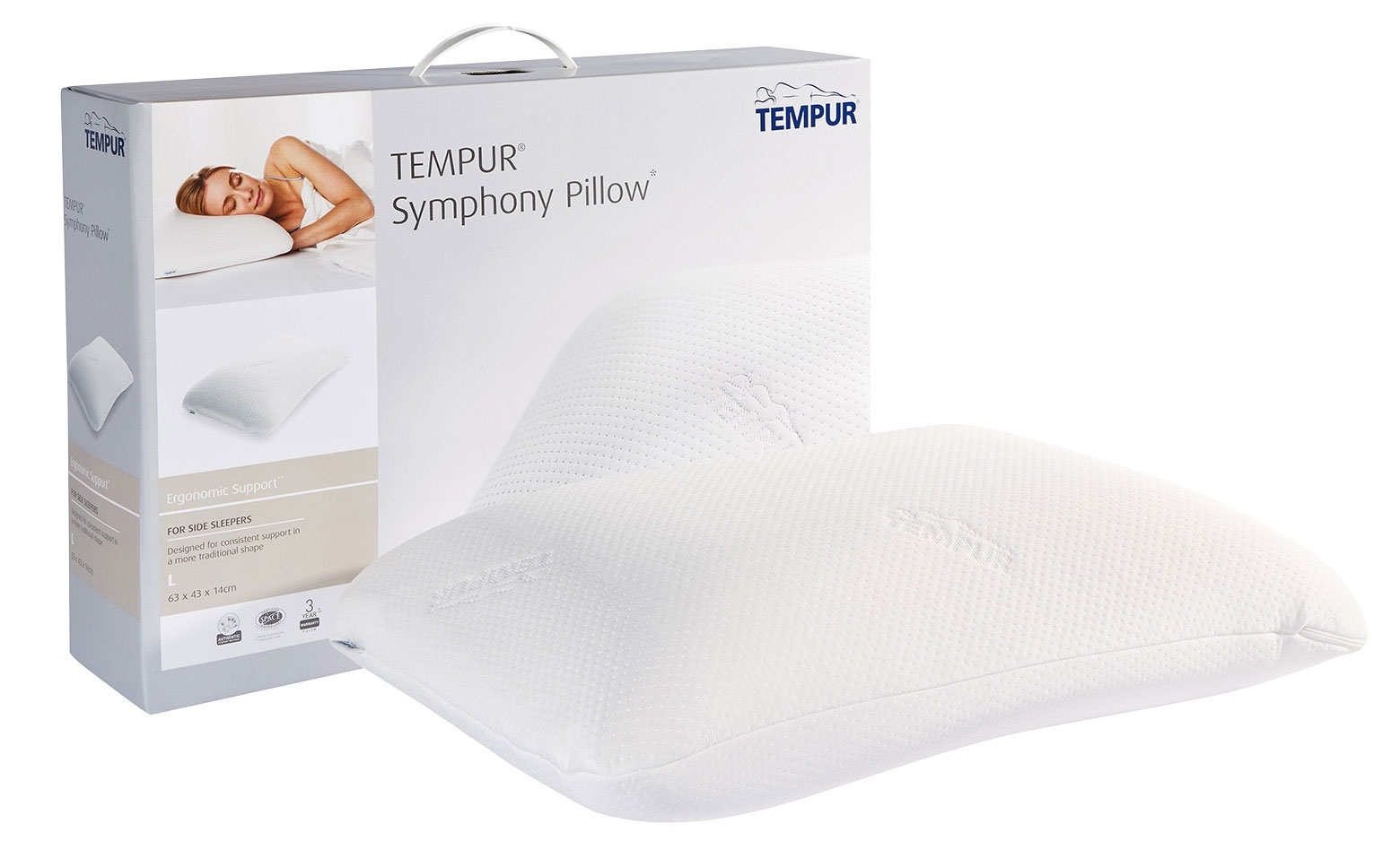 Tempur Symphony Pillow Large Harvey Norman