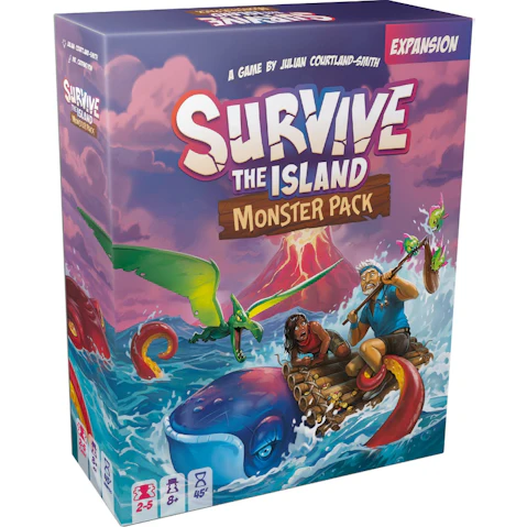 Survive the Island Monster Pack Expansion Board Game