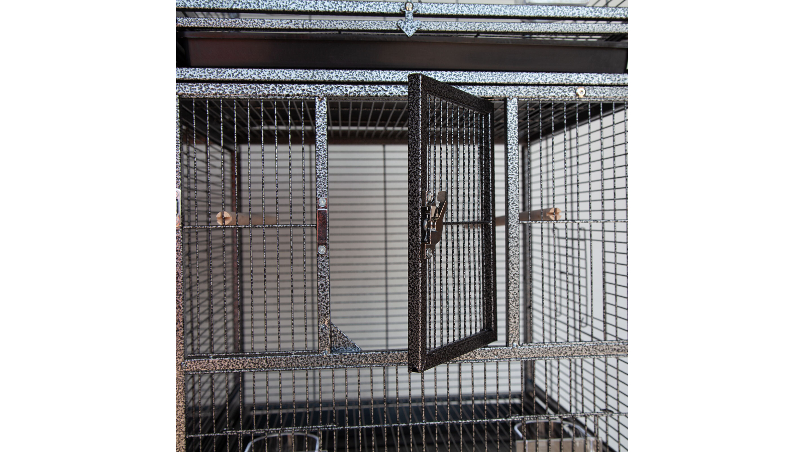 Flyline Double-Double Breeding Bird Cage for Canary Parakeet