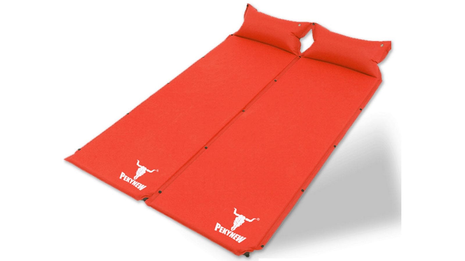 Pekynew Double Air Bed Self Inflating Mattress Sleeping Mat - Red