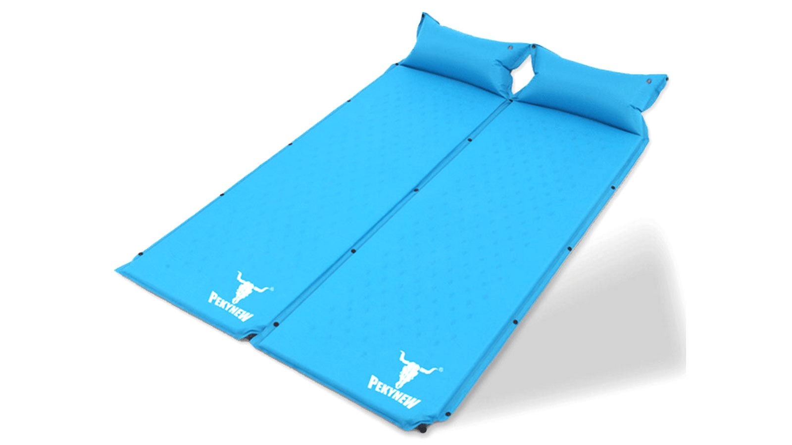 Pekynew Double Air Bed Self Inflating Mattress Sleeping Mat - Blue