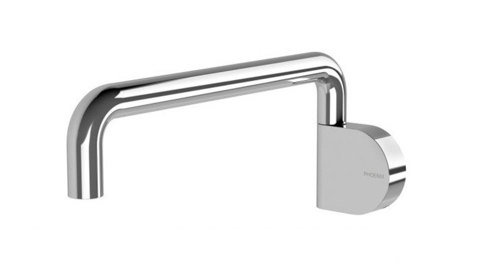 Phoenix Designer 230mm Swivel Bath Outlet Round - Chrome
