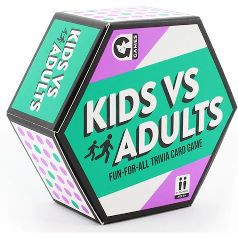 Hexagon - Kids V Adults Card Game
