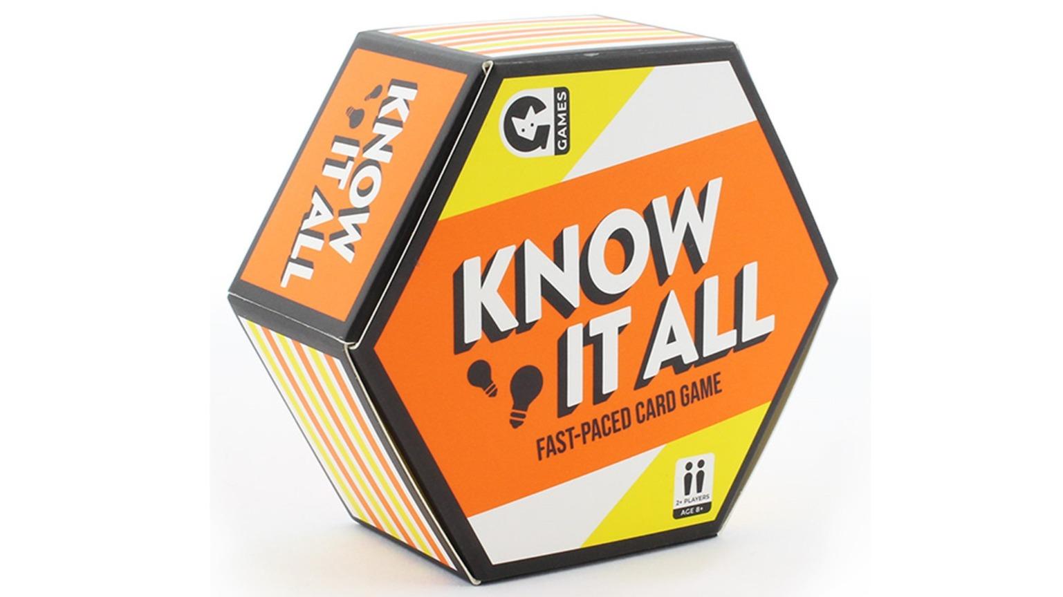 Hexagon - Know It All Card Game