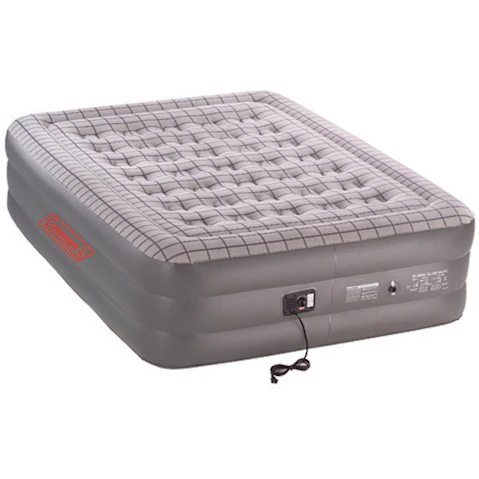 Coleman Quickbed Double High Inflatable Mattress (Queen Bed) - Grey