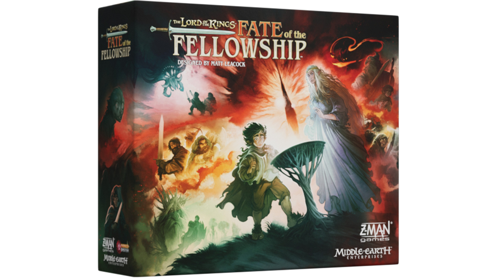 Asmodee The Lord of the Rings Fate of the Fellowship Board Game