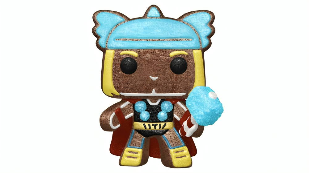 Marvel Thor Gingerbread Diamond Glitter US Exclusive Pop Vinyl | Harvey ...