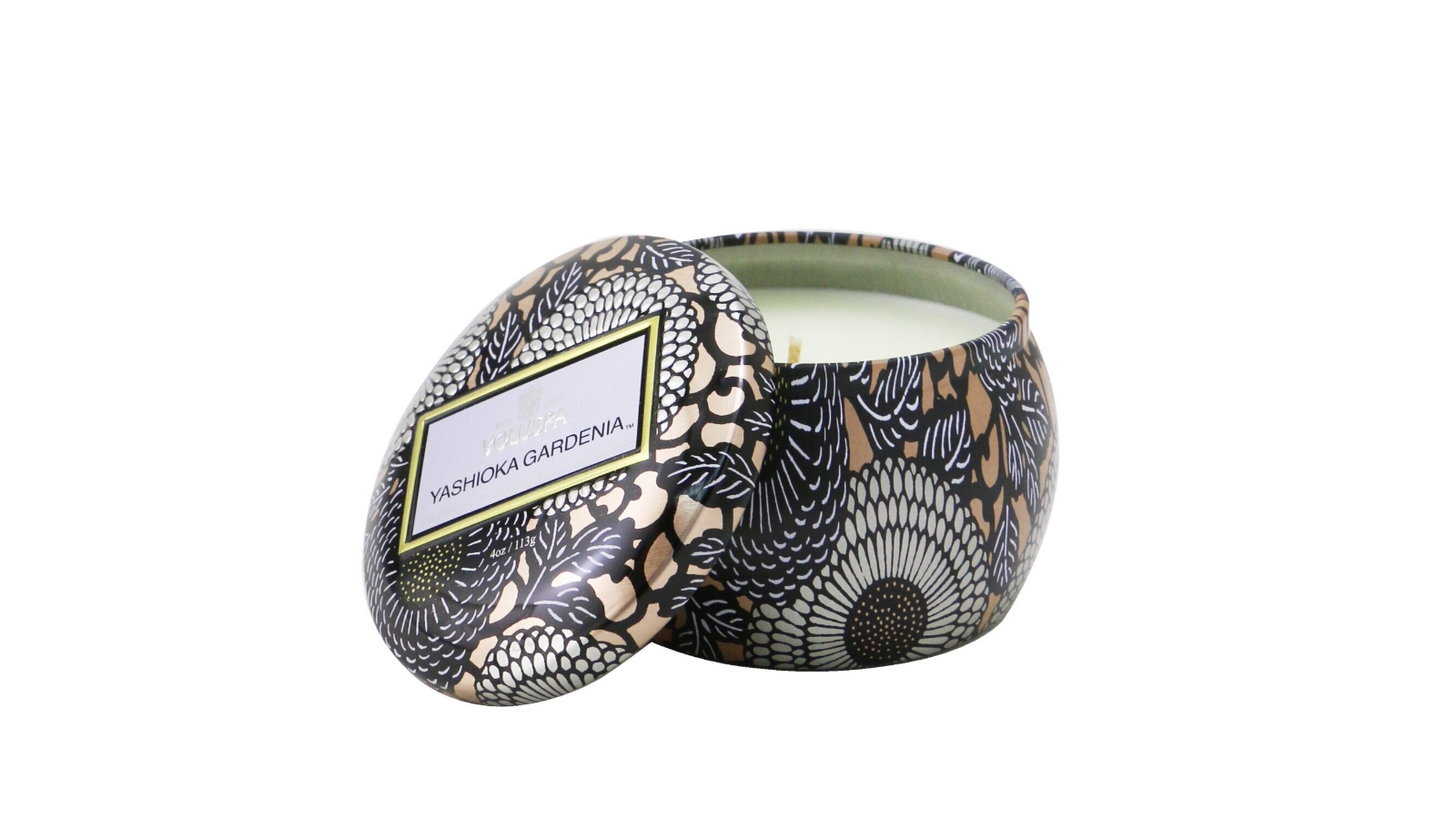 Voluspa Mini Tin Candle - Yashioka Gardenia -113g/4oz | Harvey Norman