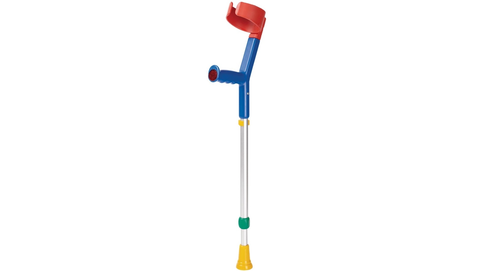 Rebotec Safe-In-Kids - Kids Cuff and Hinge Forearm Crutches - Blue (Pair)