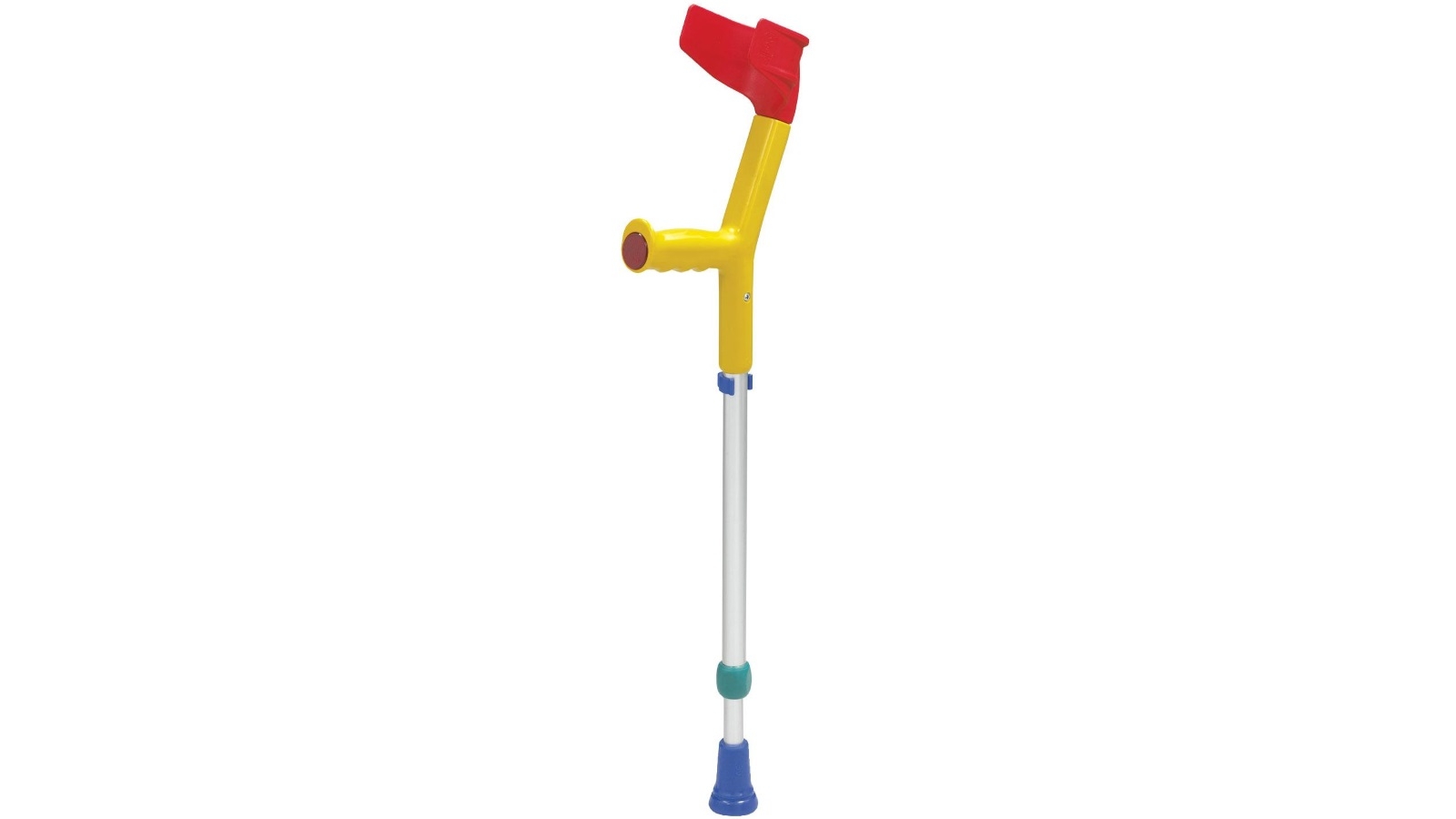 Rebotec Fun-Kids Open Cuff Crutches for Children - Yellow (Pair)