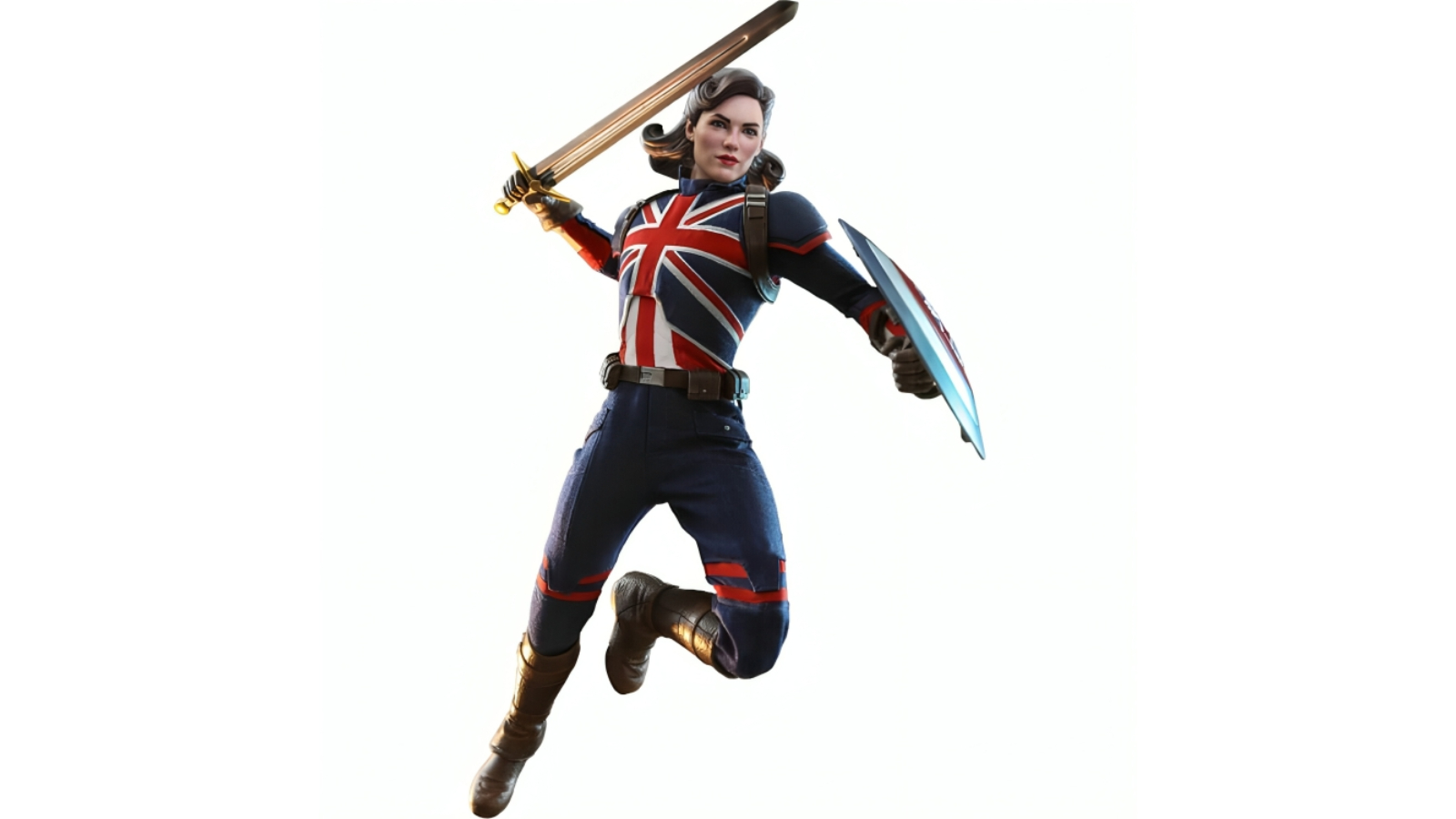 Marvel What If Captain Carter 1:6 Scale Action Figure - 12inch