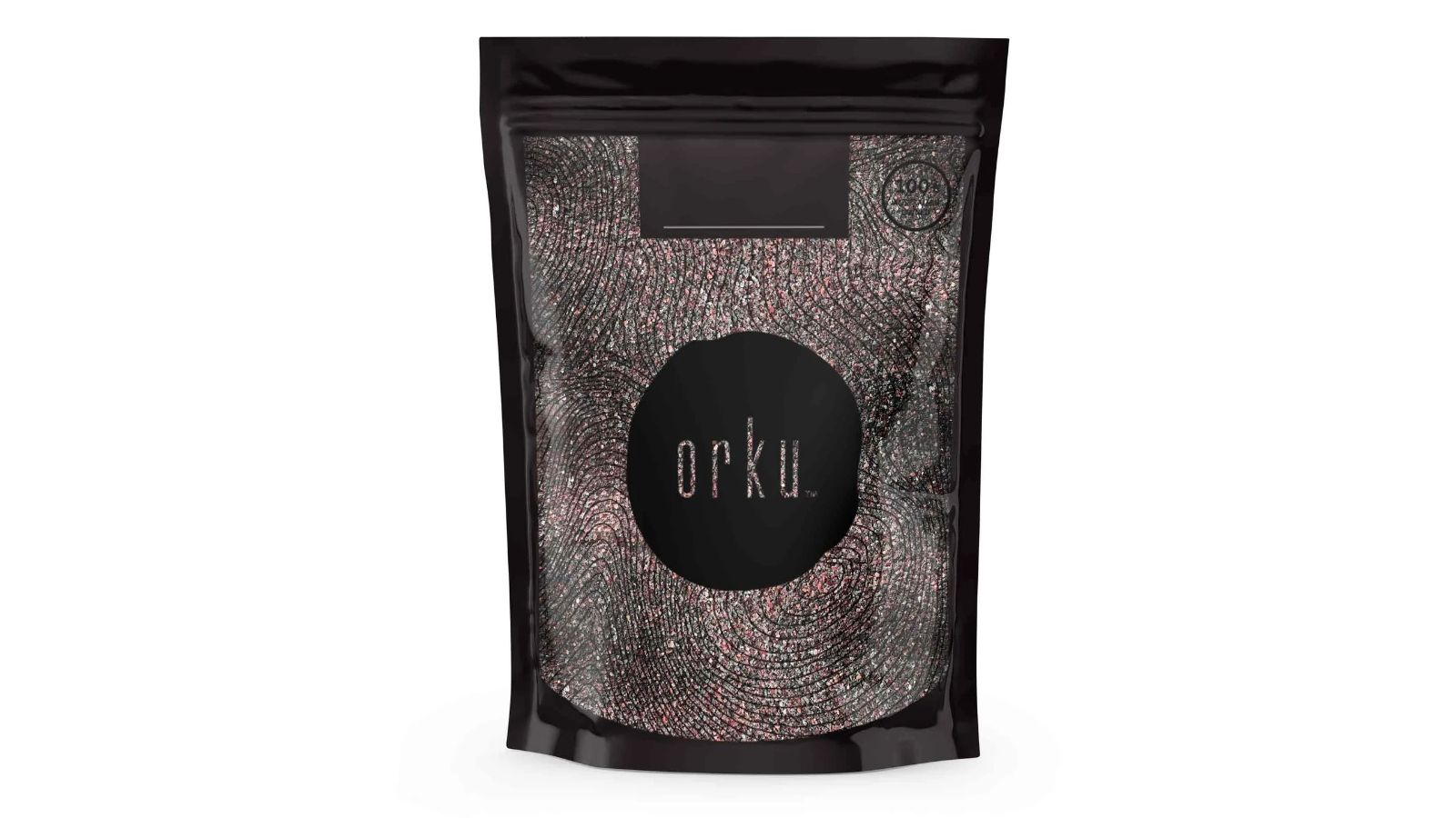 Orku 100g Edible Kala Namak Black Himalayan Salt - Medium Grain 