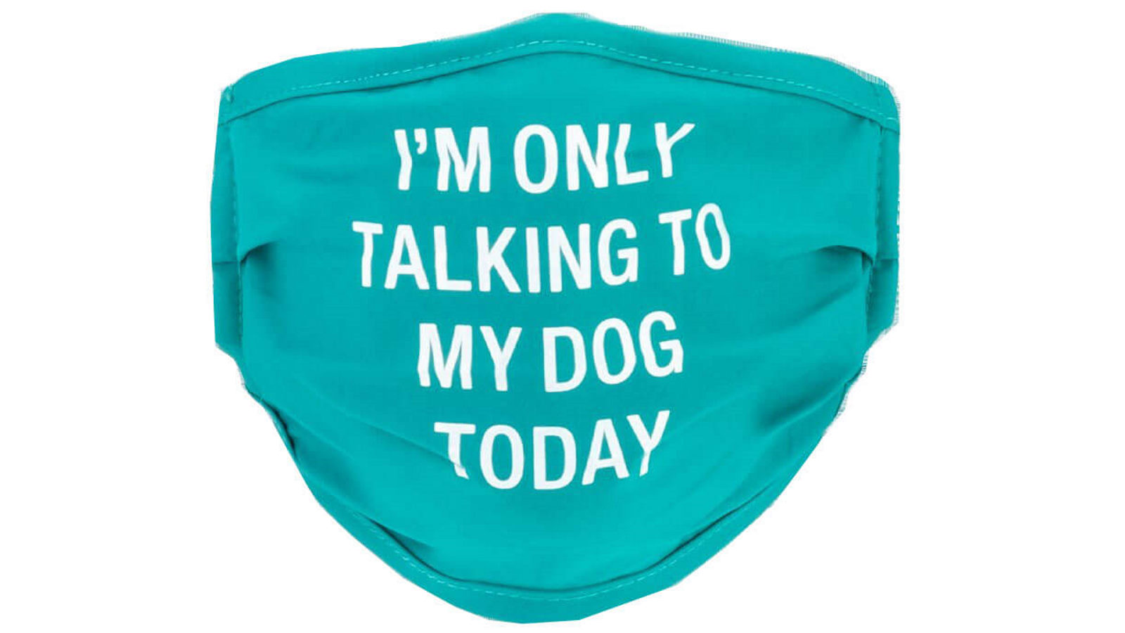 Say What I'm Only Talking to My Dog Today Face Mask