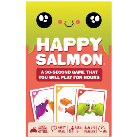 Happy Salmon Small Box Card Game
