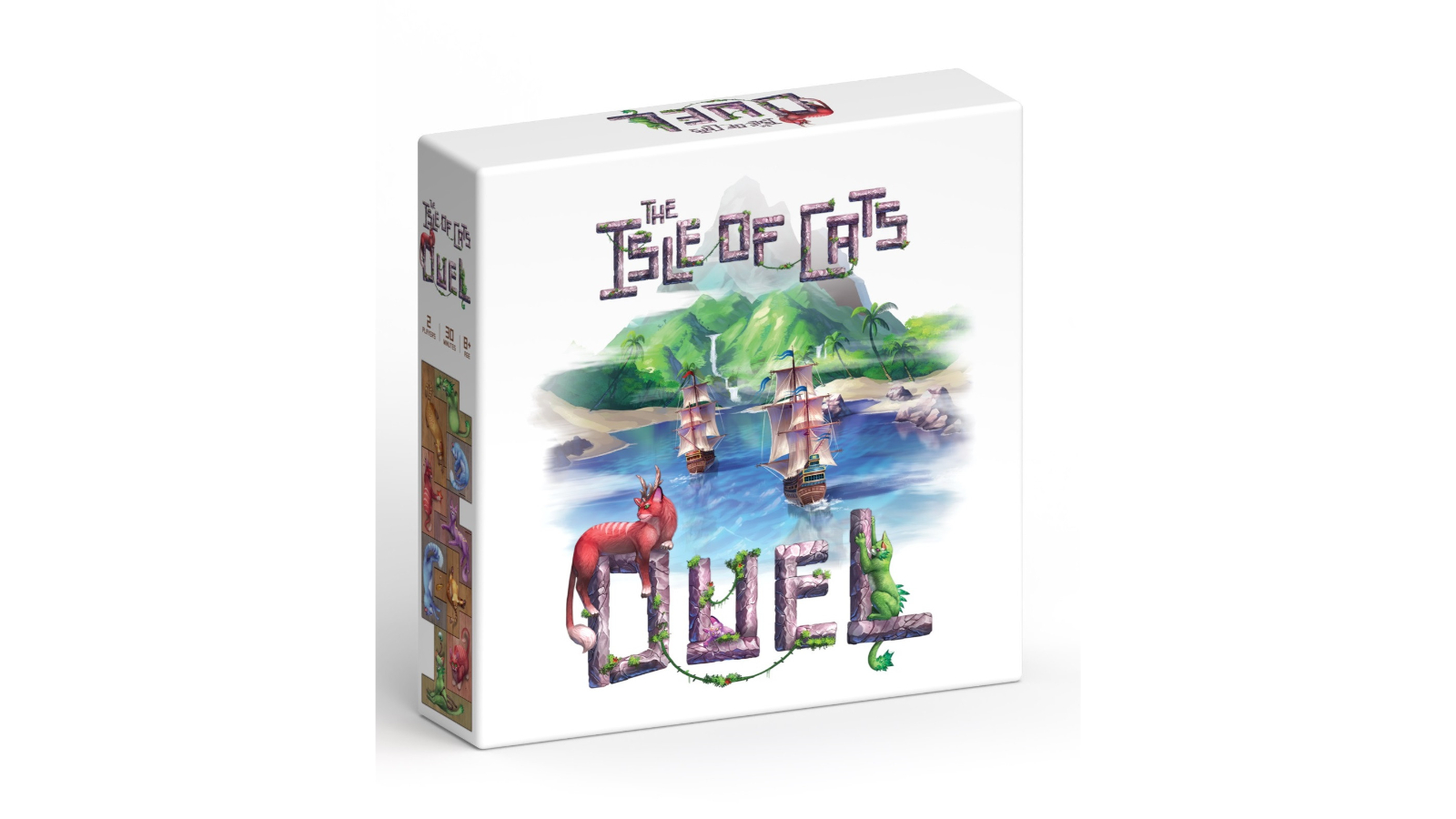 the Isle of Cats Duel Board Game