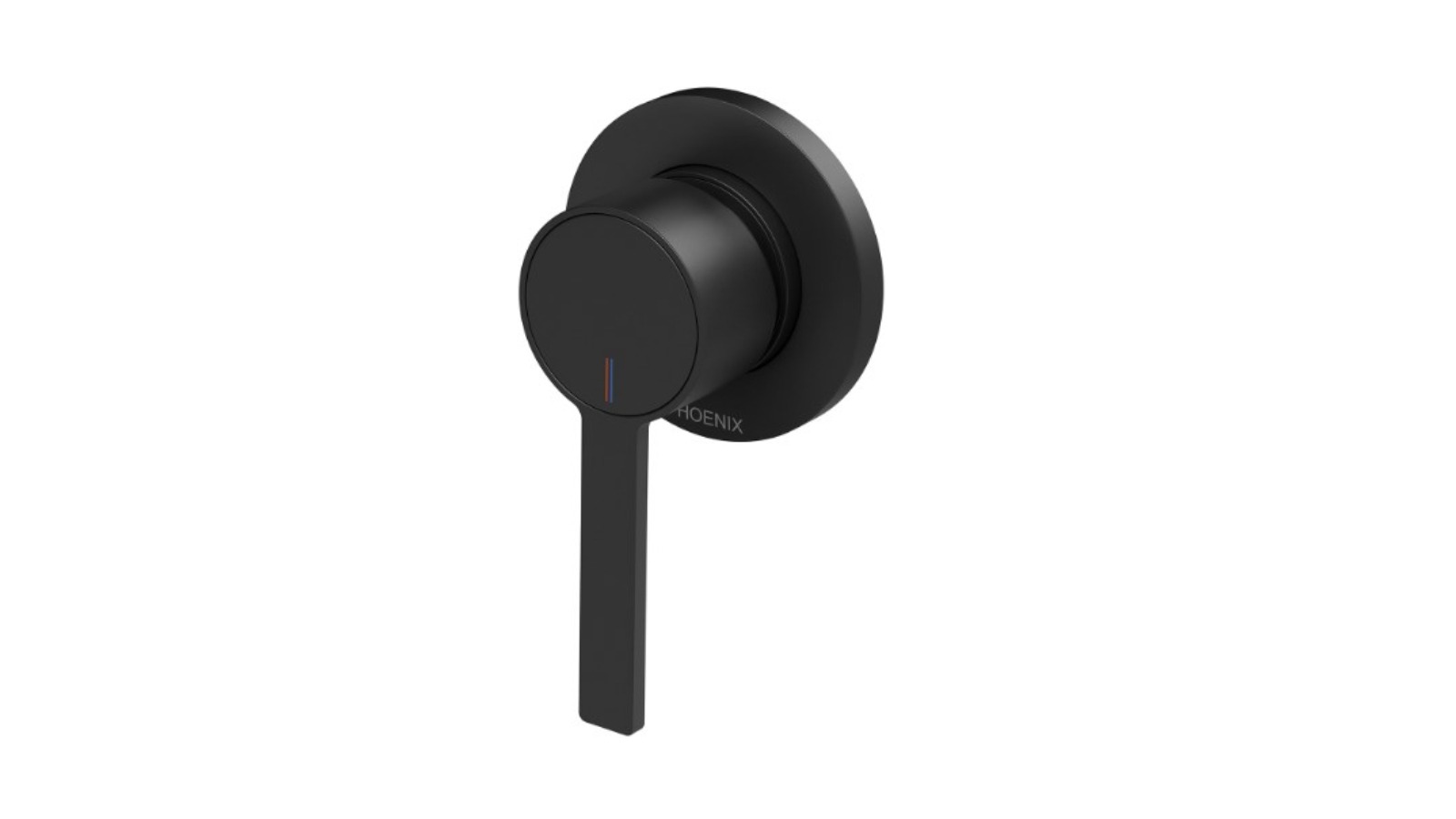 Phoenix Lexi MKII SwitchMix Shower/Wall Mixer - Matte Black