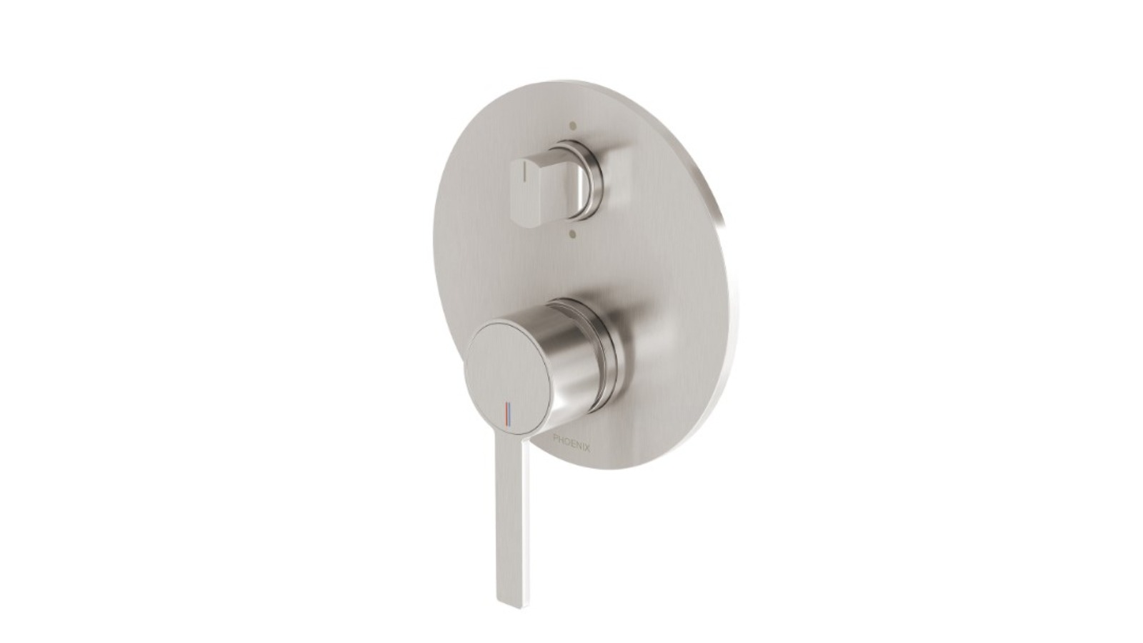 Phoenix Lexi MKII SwitchMix Shower/Bath Diverter Mixer - Brushed Nickel