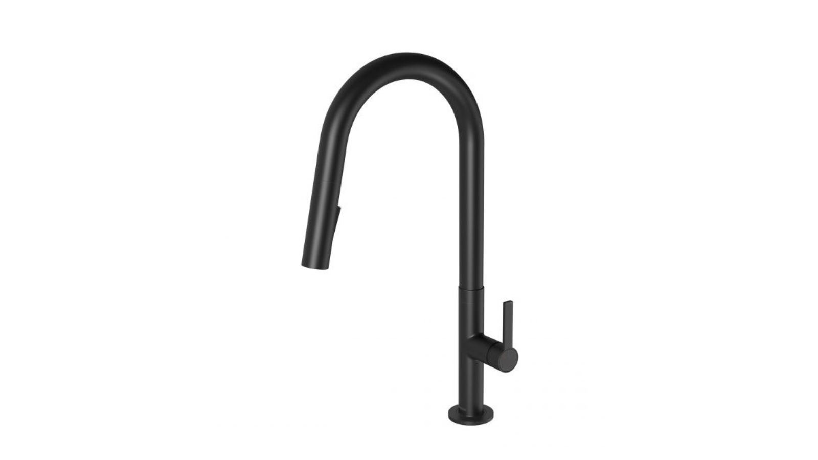 Phoenix Lexi MKII 200mm Lead-Free Pull-Out Sink Mixer - Matte Black