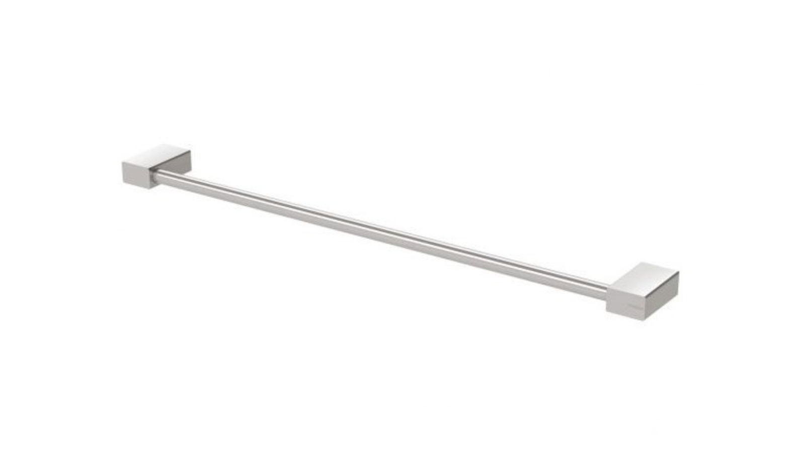 Phoenix Lexi MKII 600mm Single Towel Rail - Brushed Nickel