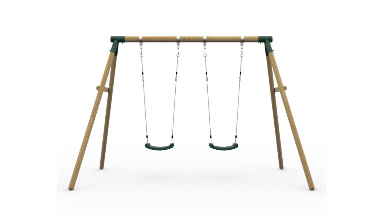 Plum Play Wooden Marmoset Swing Set