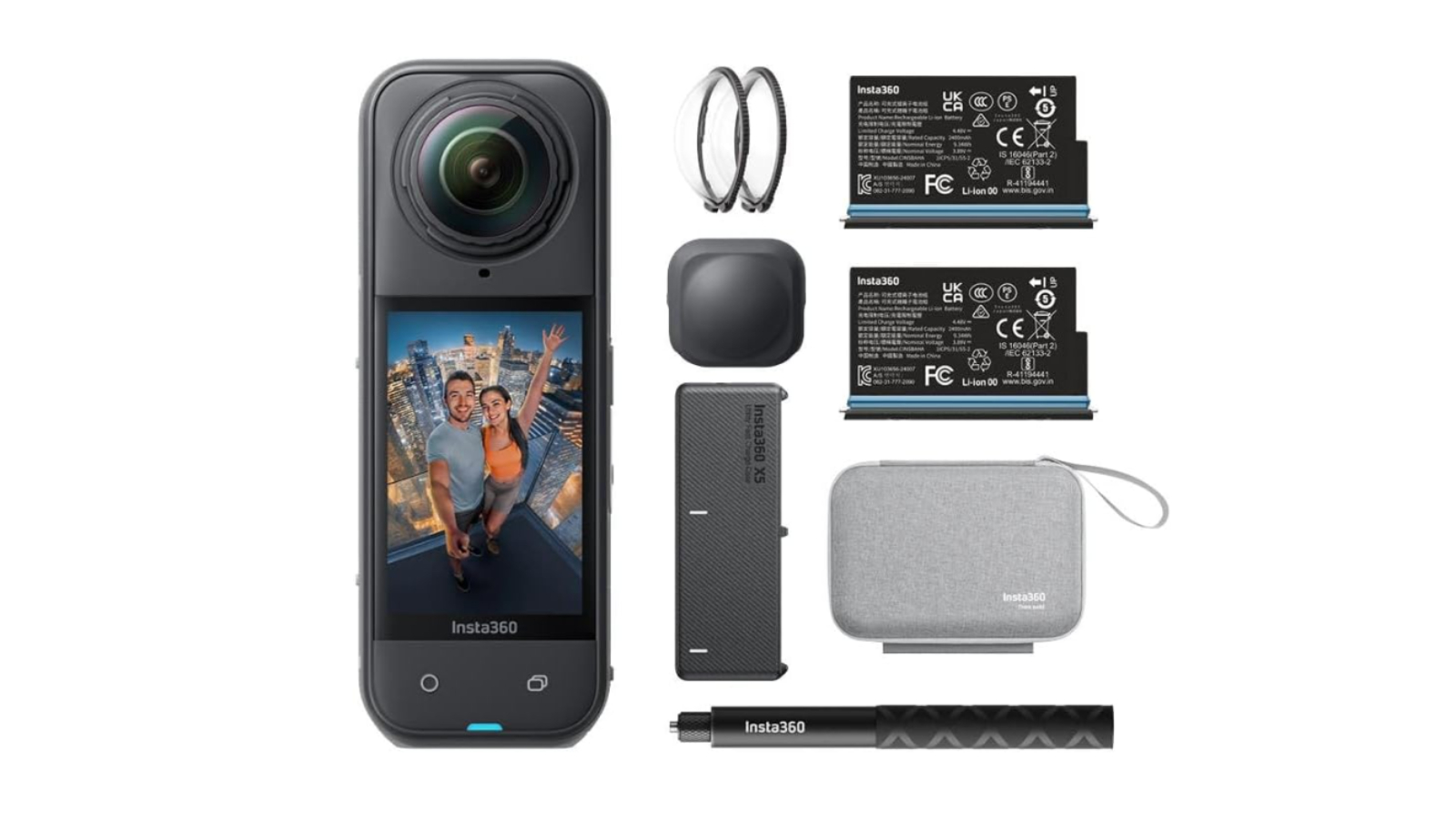 Insta360 X5 8K 360 Action Camera Essentials Bundle