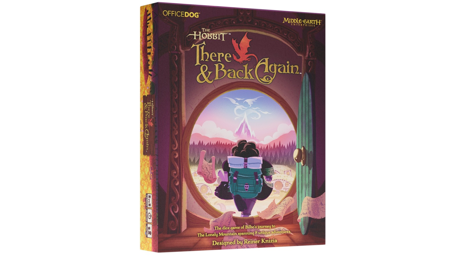 The Hobbit There and Back Again Board Game