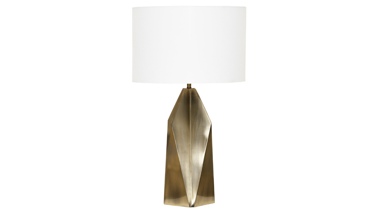 Cafe Lighting & Living Nagano Iron Base Table Lamp - Brass