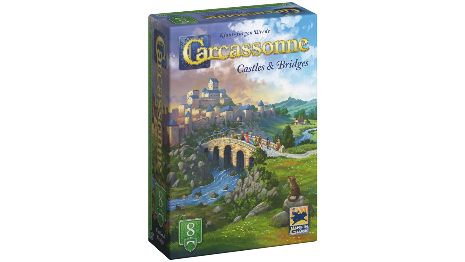 Carcassonne Expansion 8 Castles and Bridges Board Game