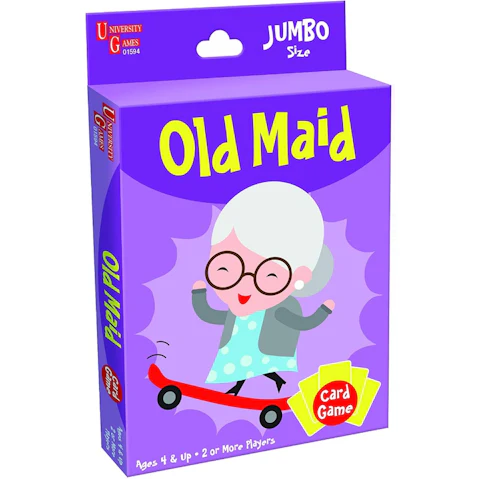 University Games Ug01594 Old Maid Card Game - Jumbo