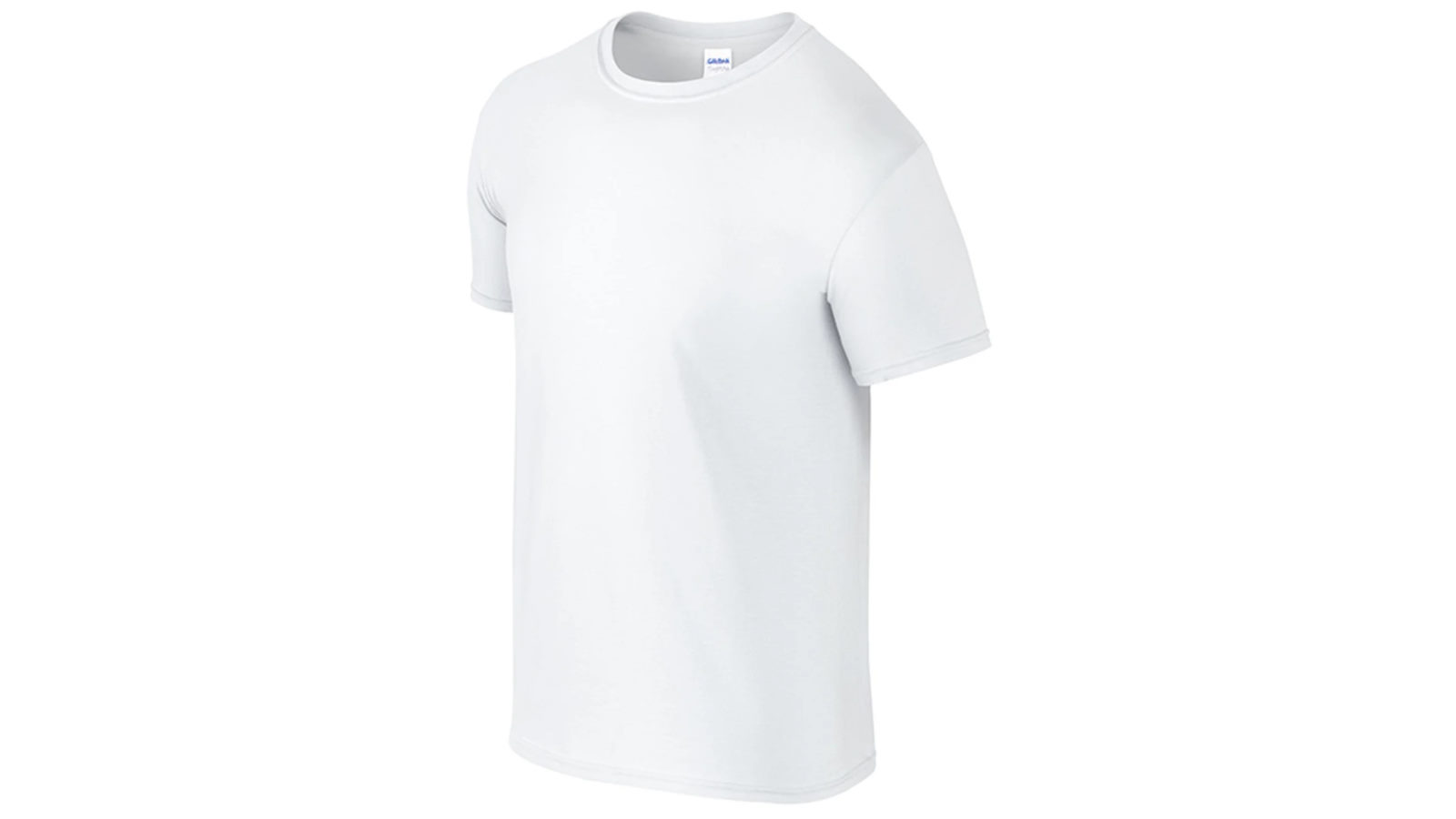 Gildan Men's Heavy Cotton White Basic Tee T-Shirt