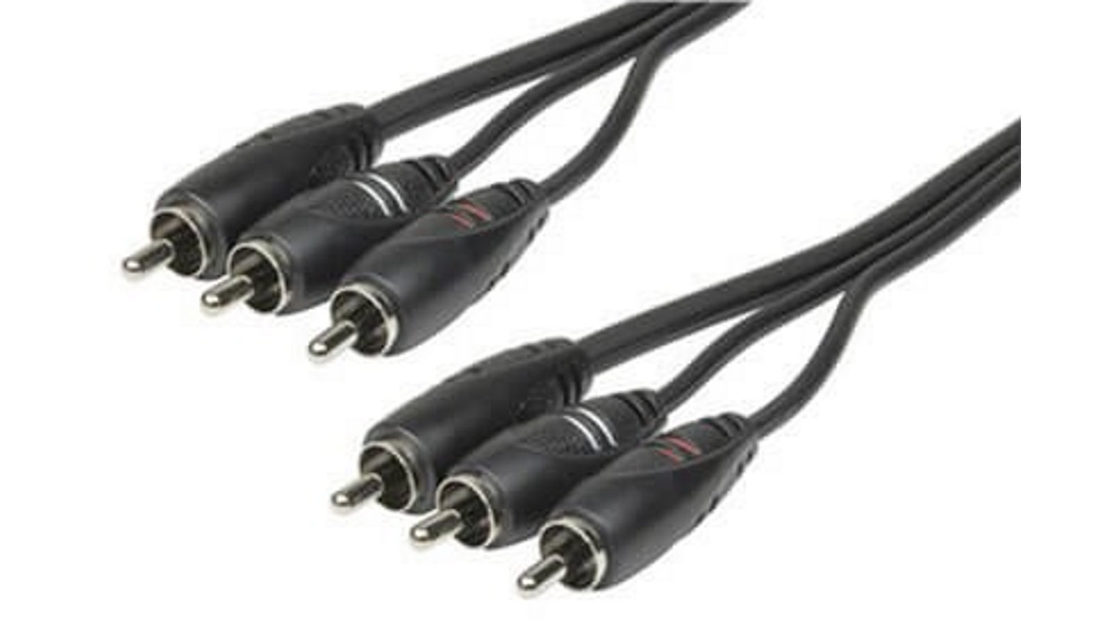 LatestBuy 3 RCA Plugs to Plugs Audio Visual Connecting Cable - 1.5m