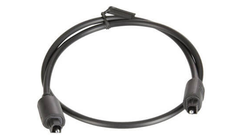 TOSLINK Fibre Optic Audio Cable - 1m