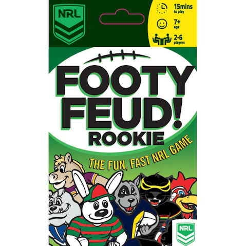 NRL Footy Feud Rookie Board Game