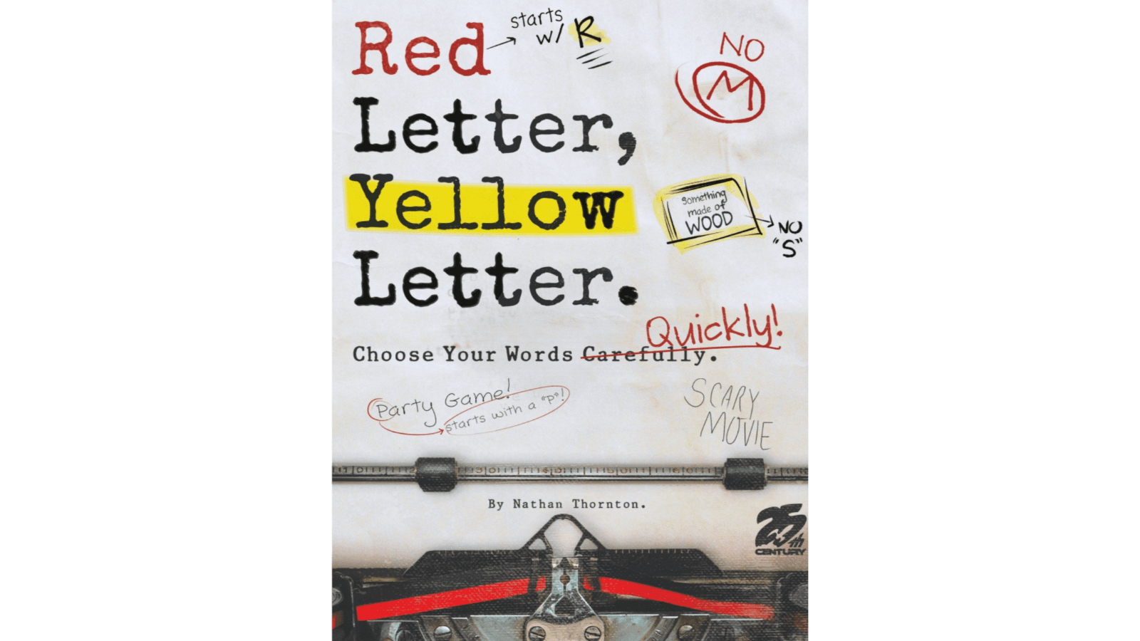 25th Century Games Red and Yellow Letter