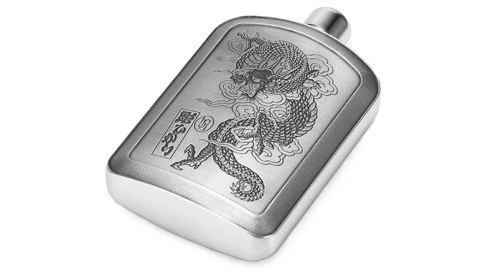 Royal Selangor 15cL Limited Edition Ink Ortis Dragon Hip Flask