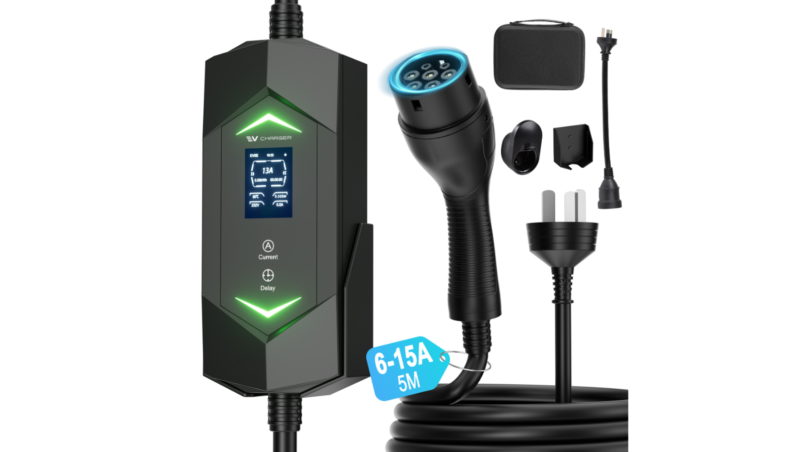 Advwin Adjustable Current EV Charging Cable
