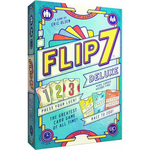 The Op Flip 7 Deluxe Card Game