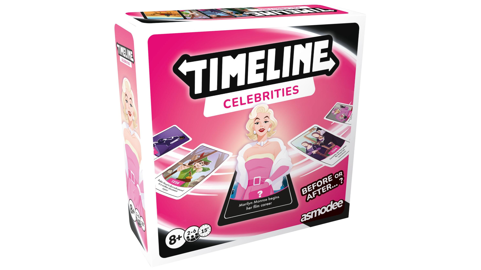 Asmodee Timeline Celebrities Board Game