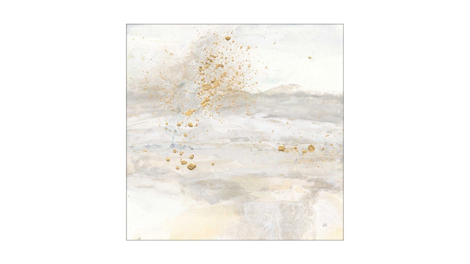 La Grolla Winter Gold I Unframed Canvas Wall Art