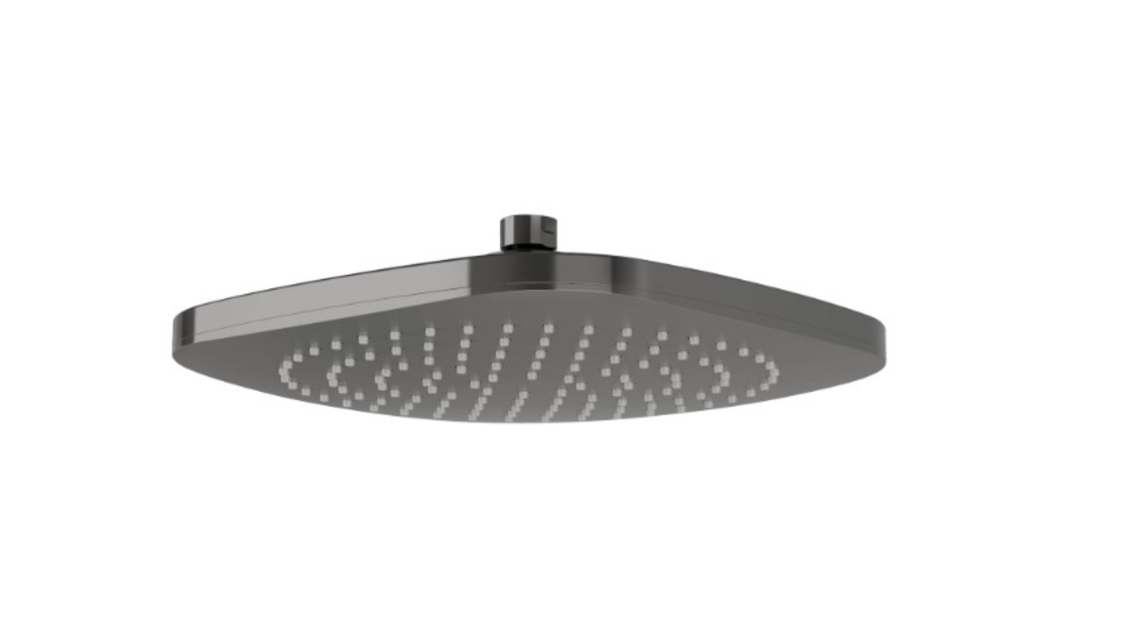 Phoenix Nuage Shower Rose - Brushed Carbon