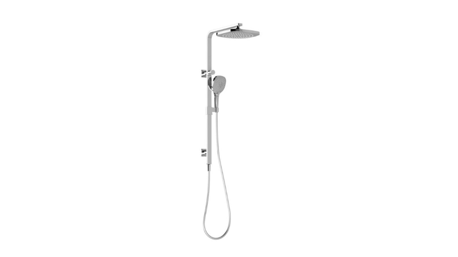 Phoenix Nuage Twin Shower - Chrome