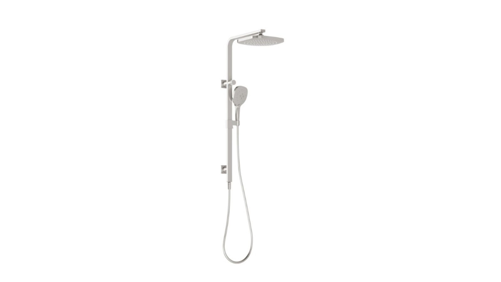 Phoenix Nuage Twin Shower - Brushed Nickel