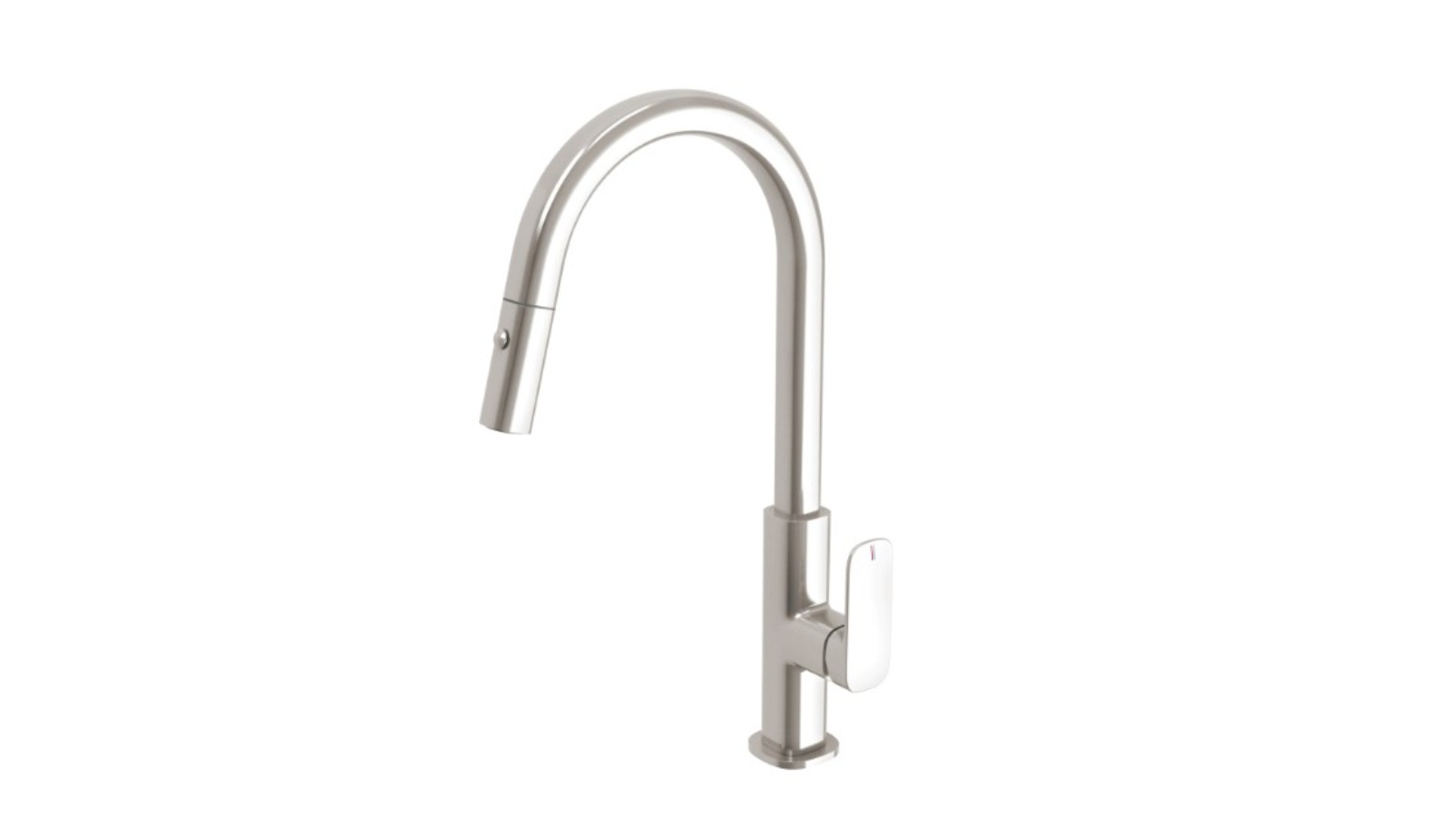 Phoenix Nuage 200mm Lead-Free Pull-Out Sink Mixer - Brushed Nickel