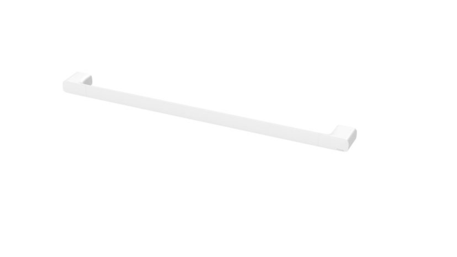 Phoenix 600mm Nuage Single Towel Rail - Matte White