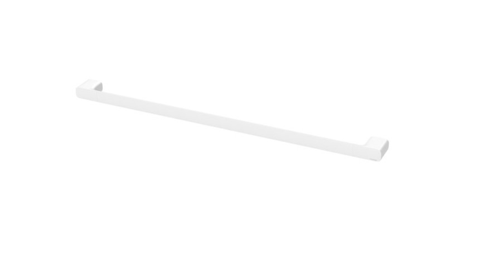 Phoenix 800mm Nuage Single Towel Rail - Matte White