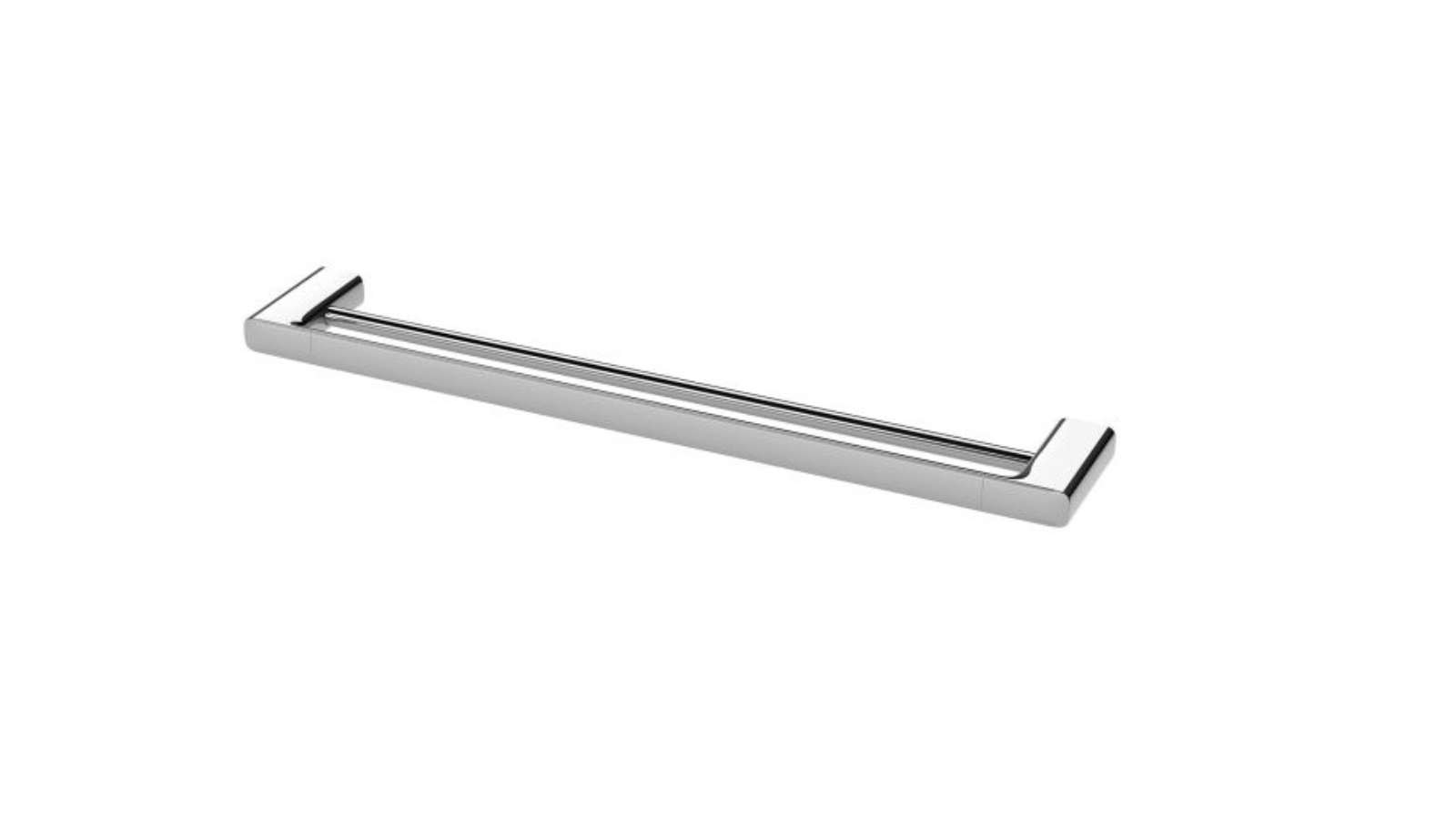 Phoenix 600mm Nuage Double Towel Rail - Chrome