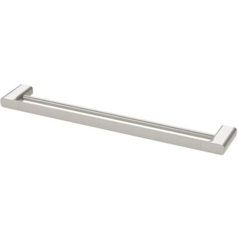 Phoenix 600mm Nuage Double Towel Rail - Brushed Nickel