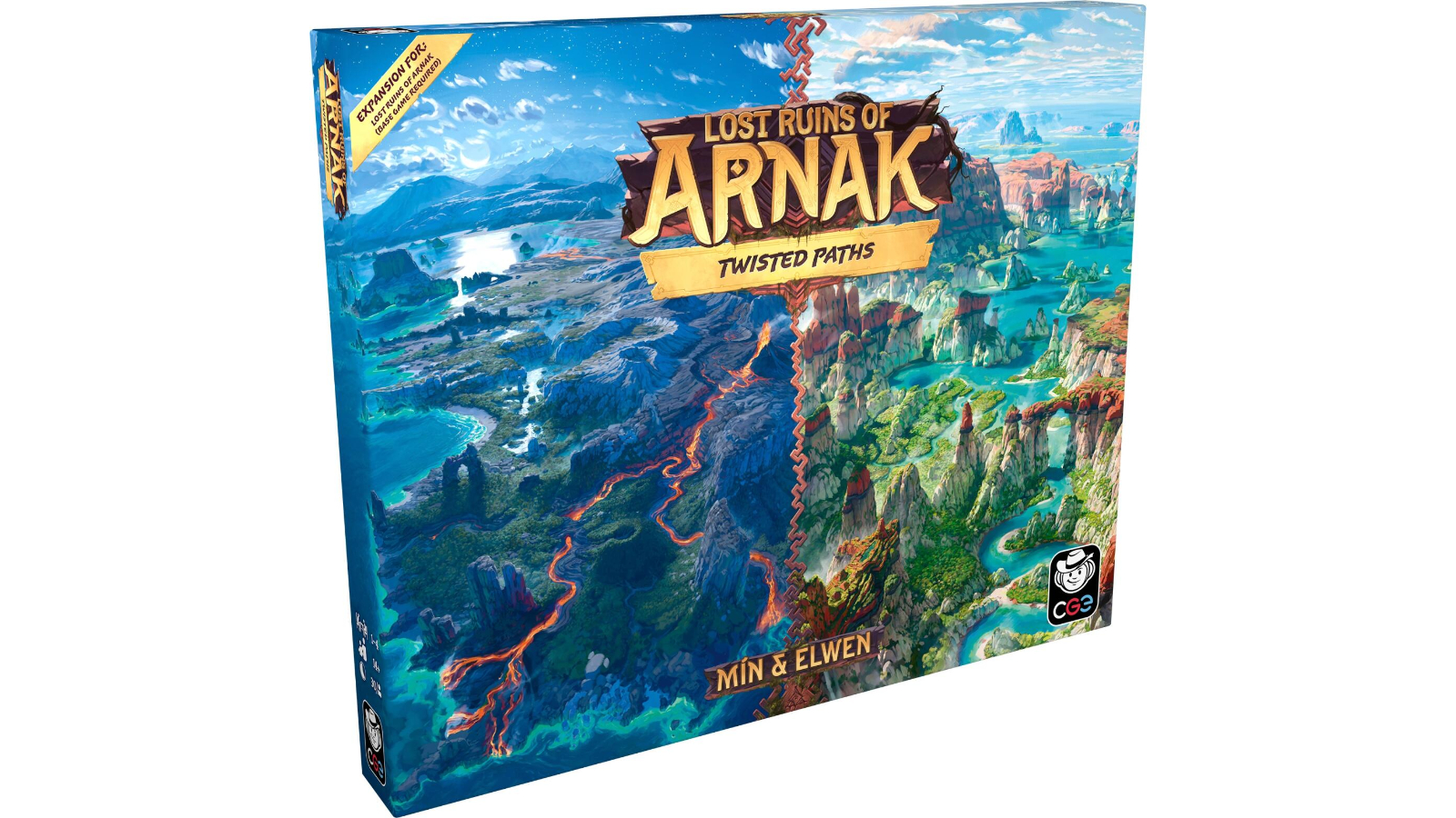 Asmodee Lost Ruins of Arnak Twisted Paths Expansion Board Game